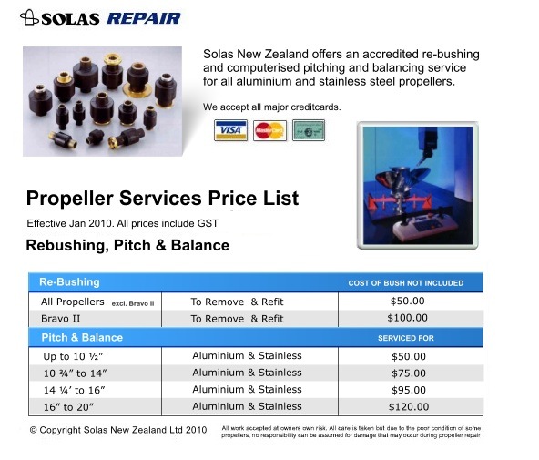 propeller repairs nz